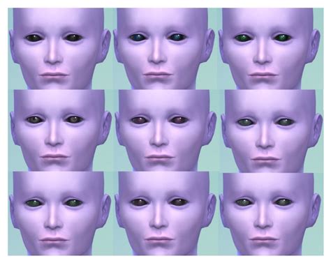 Alien Eye And Mouth Defaults By Menaceman44 At Mod The Sims Sims 4