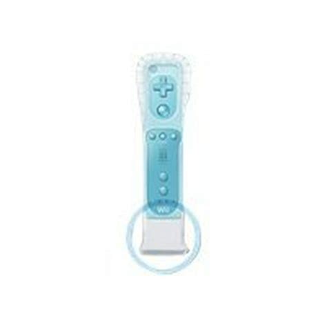 Nintendo Wii Remote With Wii Motionplus Remote Wireless Blue