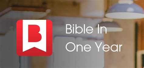 Seems contradictory to me when you. HOW IN THE WORLD!!: Bible in One Year App... a recommendation.