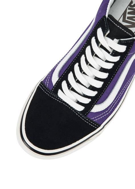 Vans Anaheim Factory Old Skool 36 Dx In Blackbright Purple Modesens