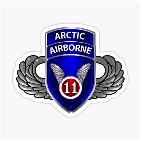 11th Airborne Division Sticker For Sale By Soldieralways Redbubble