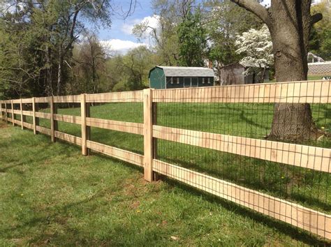 How To Build A Wood Horse Fence Builders Villa