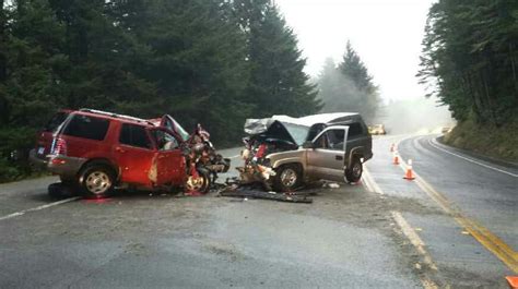 Fatal Head On Crash On Highway 101 In Oregon