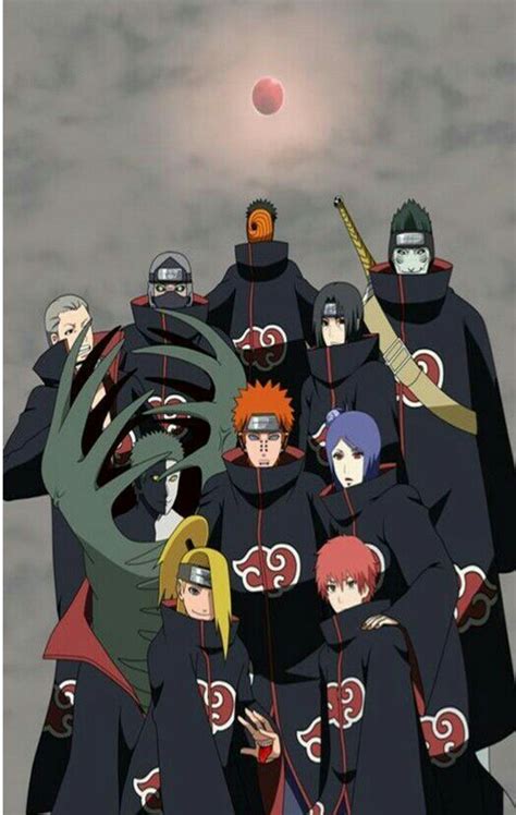 Akatsuki 2 Akatsuki Naruto Anime Naruto