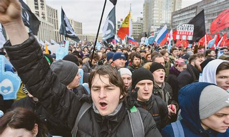 Thousands Protest Russias ‘internet Isolation World Dawncom