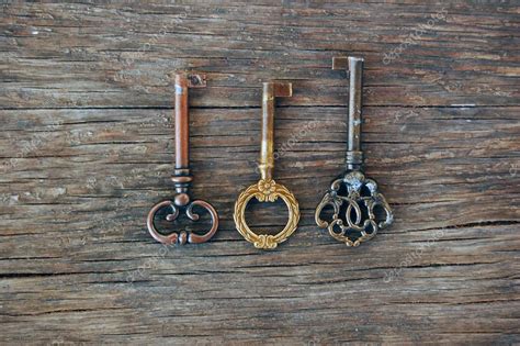 Old Vintage Keys — Stock Photo © Rebekka 82777566