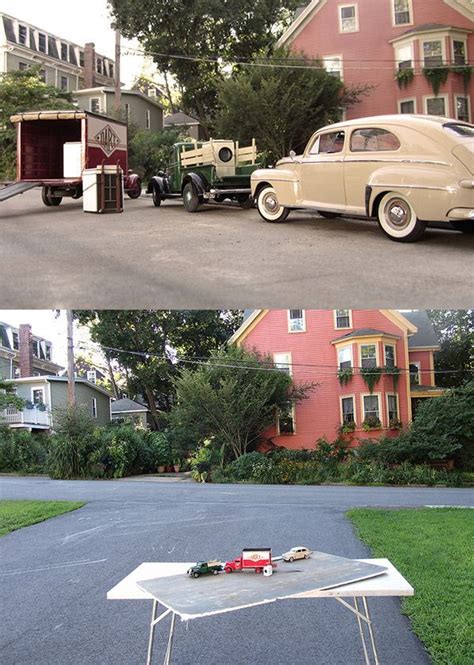 Photographer Creates Lifelike Images Of American Streets Using Toy Car