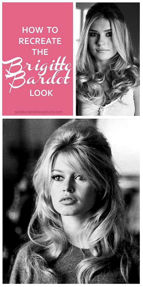 Icon Series Brigitte Bardot Makeup Tutorial Sand Sun Messy Buns