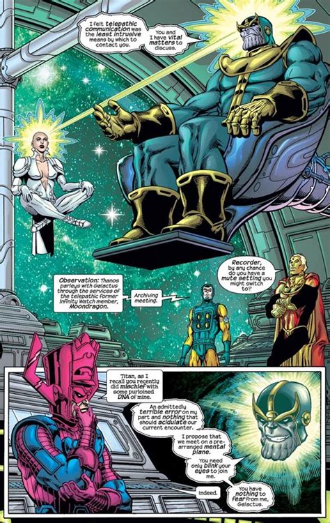 La Atalaya Nocturna Momento De La Semana Xcvii Thanos Vs Galactus
