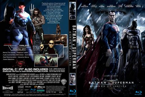 Batman V Superman Dawn Of Justice 2016 Covers And Label Dvd Covers