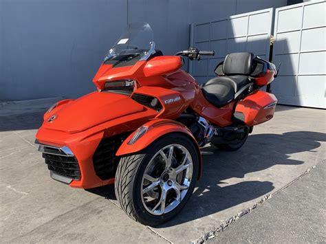 New 2021 Can Am Spyder F3 Limited Chrome 3 Wheel Motorcycle Motorcycle