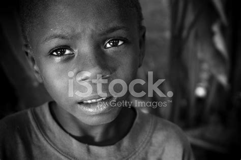 Sad African Child Stock Photo Royalty Free Freeimages