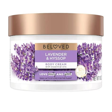 Beloved Lavender And Hyssop Body Cream Lotion 10 Oz Jar X 2 20 Total