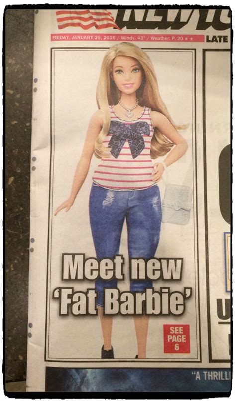 fat barbie a life of ridicule and bad fashion — ridiculous in the city