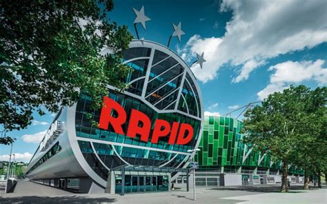 Rapid wien erreichte wiederum das finale, auch wenn sich der weg dorthin deutlich schwieriger als ein jahr zuvor gestaltete. SK Rapid Wien - Allianz Stadion, Bécs - baudocu - piactér ...
