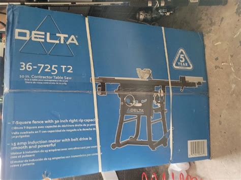 Delta 10 Inch Contractor Table Saw 36 725t2 Local Pick Up Only Ebay