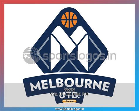 Why don't you let us know. Melbourne United - Basketball Sports Vector SVG Logo in 5 ...