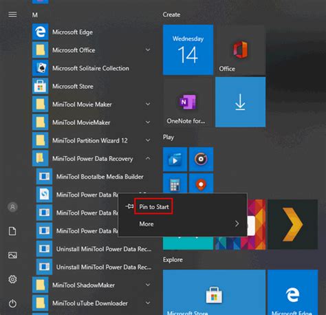How To Customize Your Windows 10 Start Menu Minitool
