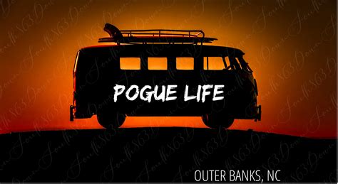 Pogue Life Outerbanks Vintage Van The Twinkie John B P4l Etsy Ireland