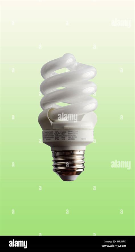 Compact Fluorescent Light Stock Photo Alamy