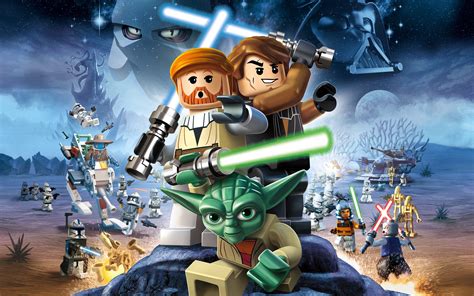 Two lego star wars games have been released on the wii: Lego Star Wars 3 wallpaper