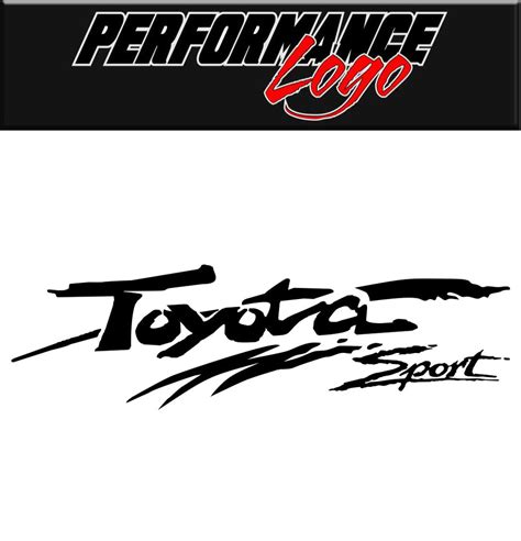 Toyota Sport Decal North 49 Decals