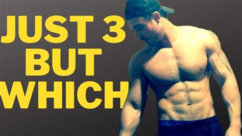 Can Just These 3 Exercises Build Your Dream Body Youtube