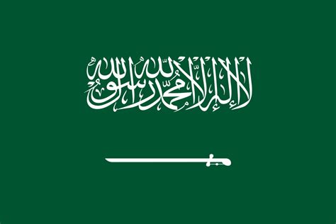 Buy Saudi Arabia Flag 6ft X 3ft The Chart And Map Shop