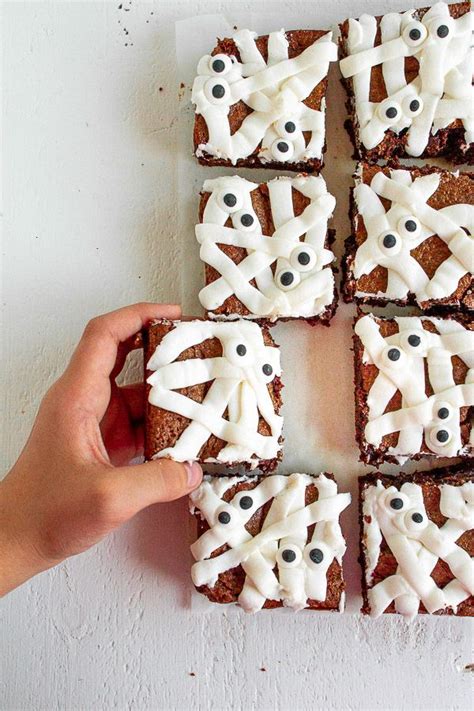 Mummy Brownies Might Just Be My New Favorite Halloween Dessert A Chewy