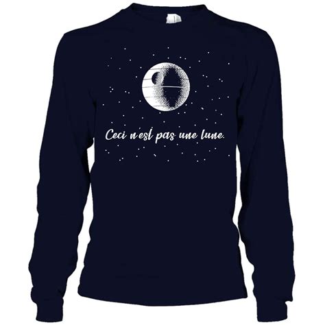 Ceci N Est Pas Une Lune This Is Not A Moon T Shirt 6358 Jznovelty