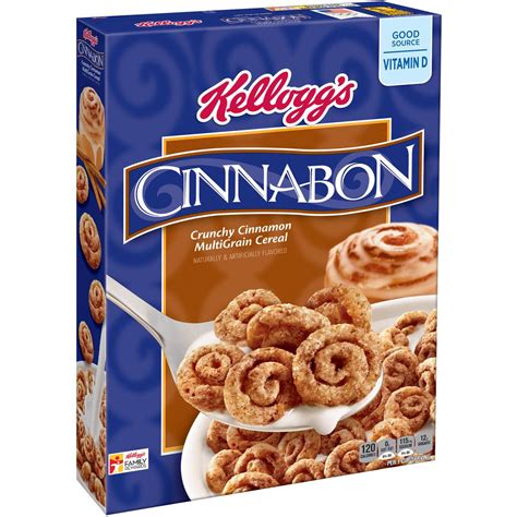 Kelloggs Cinnabon Cereal Cereal 9oz 255g American Food Store