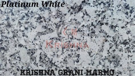 Platinum White Granite Stone For Bath Flooring Kitchen Roofing