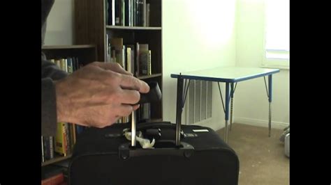How should you handle customer complaints in this case? Luggage Handle Repair - YouTube