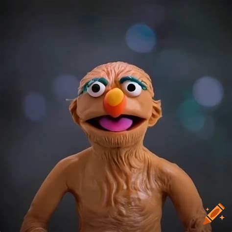 Realistic Latex Puppets From Sesame Street On Craiyon