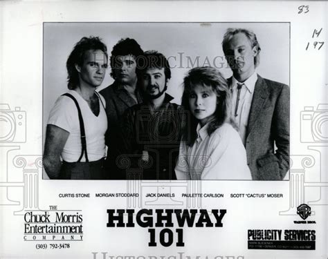 1986 Press Photo Highway 101 Country Music Band Group Rrw06525