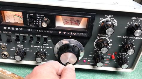 Yaesu Ft 101e Youtube