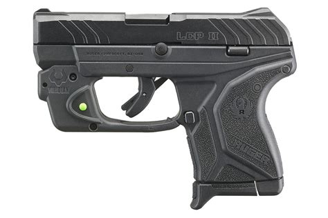 Ruger Lcp Ii 380 Acp Pistol With Viridian E Series Green Laser