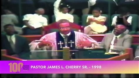 Blast From The Past Pastor James L Cherry Sr Youtube