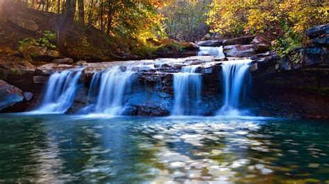 River Waterfall Autumn - Most Beautiful Waterfall Wallpape… | Flickr