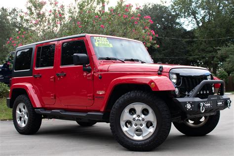 Used 2014 Jeep Wrangler Unlimited Sahara 4wd 4dr Unlimited Sahara For