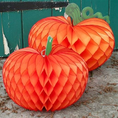 Make Your Own Paper Pumpkins This Halloween Papercrafter Blog