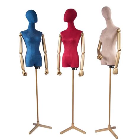 Half Body Female Mannequin Stand With Head Buy Mannequin Half Body