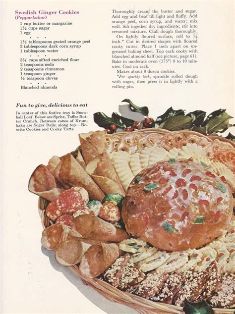 • better homes and gardens classic christmas cookies is sent via usps media mail with delivery confirmation. Vintage Christmas Cookie Recipes from a 1959 Better Homes ...