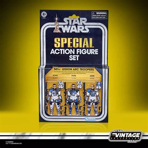 Star Wars The Clone Wars 501st Legion Arc Troopers Vintage