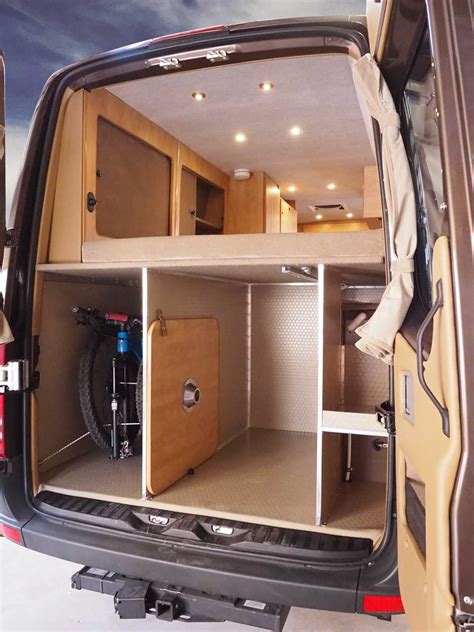 Sportsmobile Sprinter DYO 60 Camper Beds Van Interior Van