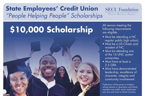 The grant can be used for tuition fees, books, boarding and for other educational expenses, and there is no need to repay the scholarship. SECU SCHOLARSHIP - IMPORTANT ANNOUNCEMENT - South Lenoir High School Counseling Center
