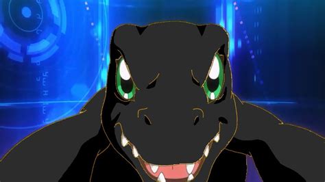 Black Agumon Digimon Anime Disney Characters