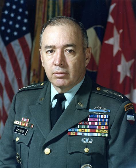 Cavazos, the Army's First Hispanic Four-Star General, Dies ...