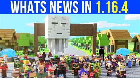 What's new in minecraft education edition. Whats New In Minecraft 1.16.4 Java Edition? - YouTube