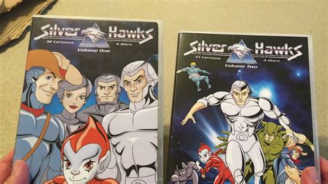 Silverhawks Volume Two Dvd Set Unboxing And Volume One Comparison Youtube